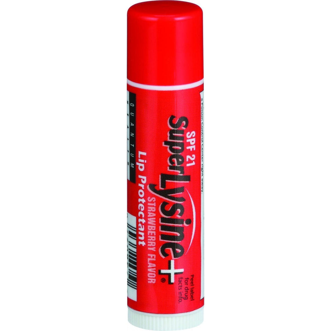 Quantum Research Super Lysine Cold Stick - Strawberry - 8 Count - Maras Green